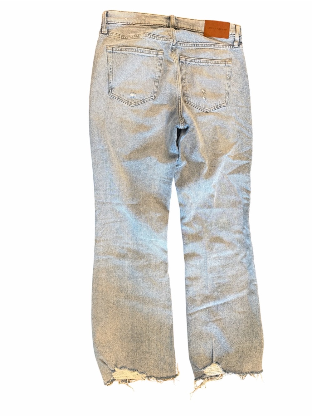 Lucky Brand women’s Light Blue Relaxed Distressed Jeans - Picture 4 of 5